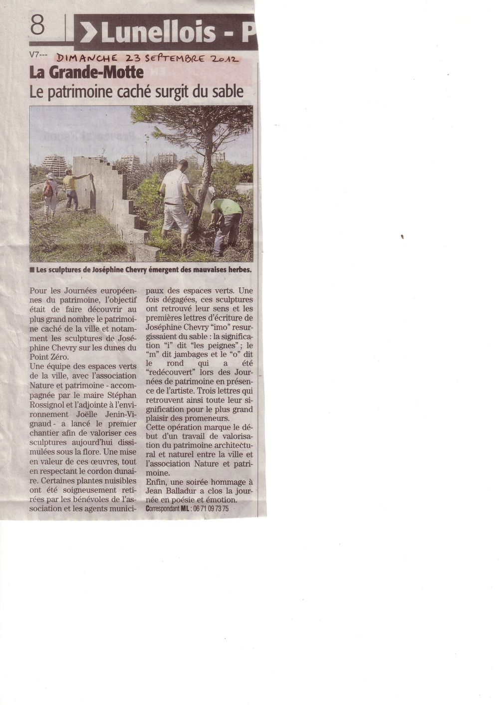 Article LGM Midi Libre 23-09-2012 JPEG