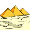 pyramides couleur