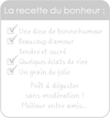 Scrap'Inès Etiquette à imprimer La recette du bonheur ami