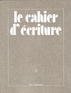 cahier 001