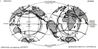 Simetría del Espacio Geográfico, Proyección Ecuatorial