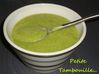 Soupe veloutée aux légumes verts blog