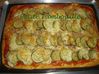 pizza courgette thon
