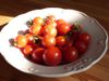 tomates cerises assiette