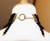 Collier Noir et Or
