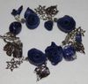 Bracelet roses bleues