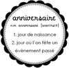 Scrap'Inès Etiquette anniversaire à imprimer Anniversaire
