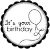 Scrap'Inès Etiquette anniversaire à imprimer It's your bi