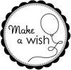 Scrap'Inès Etiquette anniversaire à imprimer Make a wish