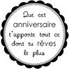 Scrap'Inès Etiquette anniversaire à imprimer Que cet anni