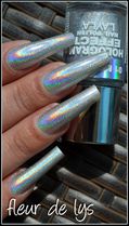 Vernis ongles holographique