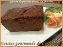 Gâteau de patates douces au chocolat-border