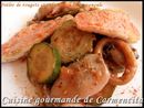 Poêlée de rougets et calamars à la provençale-border