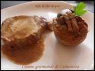 flan de champignon de Paris-border