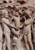 250px-France Paris Notre-Dame-Adam and Eve