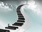 Piano in the sky