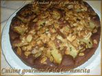 DSCN7090-border Gâteau fondant poires et amandes