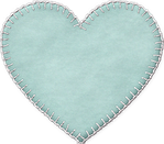 coeur bleu