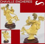 chaville encheres ivoire danseuse chine-1-DETAILS