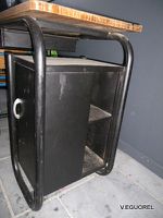 relooking bureau métal et bois (2)