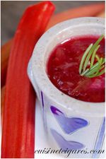 Confiture Rhubarbe romarin 4