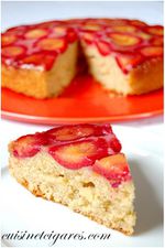 Gâteau Renversé aux Prunes Duo 12