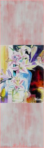 Marque-pages fleurs bouquet