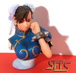 008-Street Fighter Heroines Chun-Li bust F-Toys