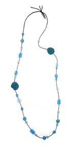 sautoir prixdous collier bijoux fantaisie pas cher cadeau anniversaire couleur beau perles bleu ciel