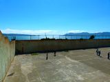 70 Vue sur la baie depuis la cours d'Alcatraz