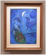 Chagall Le paysage bleu Musee du Luxembourg