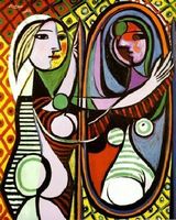 cubisma pablo-picasso-jeune-fille-devant-un-miroir