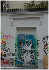 Serge Gainsbourg Rue de Verneuil Paris 07 f