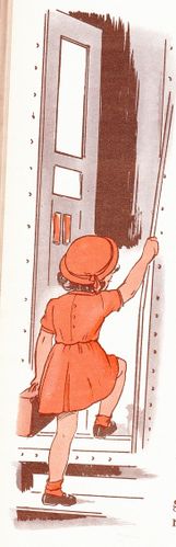 montée dans le train