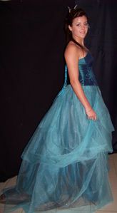 Robe de mariée Pétrole turquoise Robe de mariée Pétrole turquoise