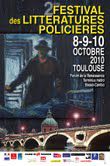 affiche festival littératures noires et policières de Toulouse polars du sud 2010