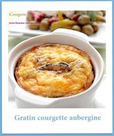 gratin aubergines courgette