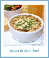 soupe chou fleur