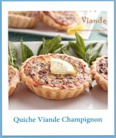 quiche champignon viande1