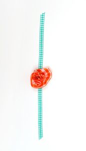 bracelet vichyorange