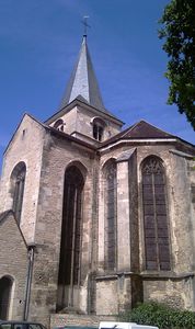 le clocher de l'église St-Nicolas