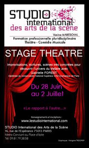 Théâtre Juin-Juillet