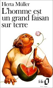 homme faisan terre