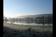 La vallée de la Varenne en hiver