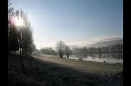 La vallée de la Varenne en hiver