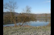 La vallée de la Varenne en hiver