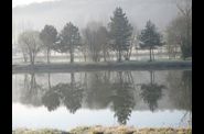 La vallée de la Varenne en hiver