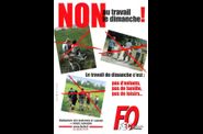 affiches NON au travail du dimanche