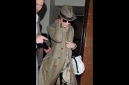Madonna arriving on the set of "W.E." in London - August 31, 2010