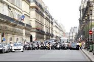 Madonna films ''W.E.'' in Paris, France - August 1, 2010